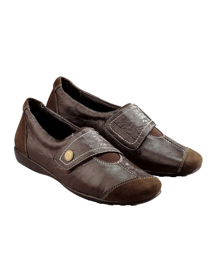 Babies en cuir souple (marron) Babies en cuir souple (marron)