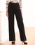 Pantalon large fluide (noir)