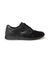 Derbies zipp&eacute;es et lac&eacute;es en cuir et textile extensible (noir)
