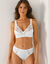 Culotte en dentelle Cerignola - lot de 2 (blanc + noir)