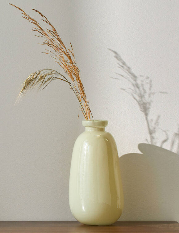 Vase sable en verre semi-opaque (sable)