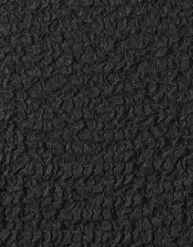 Housse gaufrée bi-extensible spéciale fauteuil relaxation  (anthracite)
