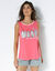 Pyjama short fantaisie ville étoilée (rose)