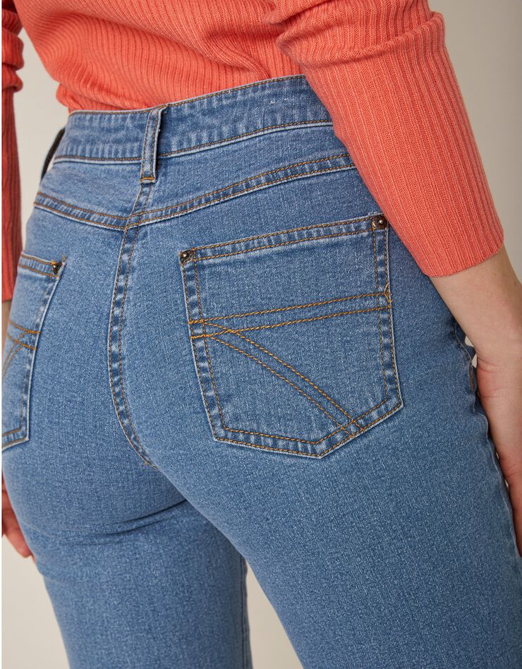 Jean droit stretch - petite stature (bleached) Jean droit stretch - petite stature (bleached)
