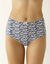 Culotte forme maxi coton stretch imprimé "fleurs" - lot de 4 (bleu / vert)