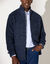 Blouson c&ocirc;te anglaise int&eacute;rieur fourr&eacute; (bleu moulin&eacute;)