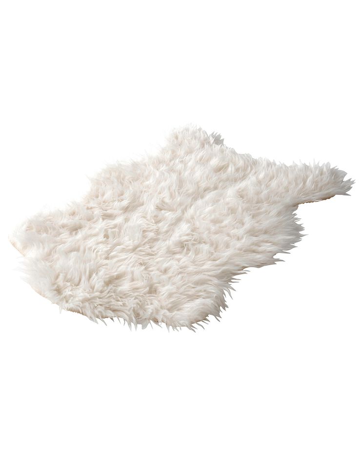 Tapis poils forme peau de bête (naturel) Tapis poils forme peau de bête (naturel)