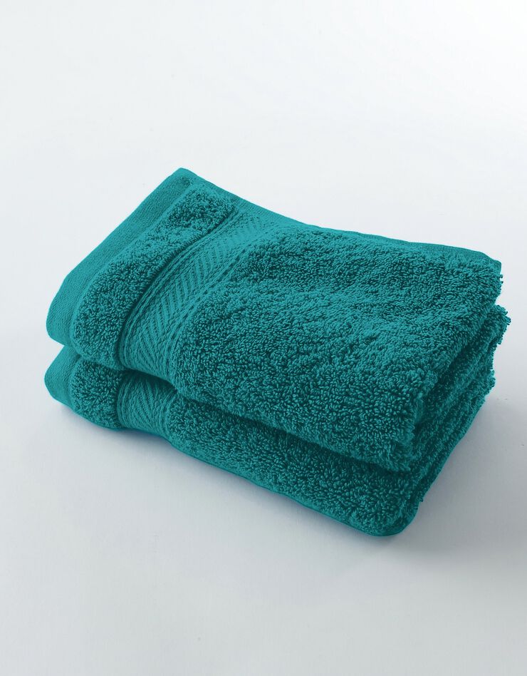 Éponge unie 540g/m2 confort luxe  (vert canard)