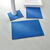 Tapis de bain éponge liteau motif frise grecque (bleu dur)