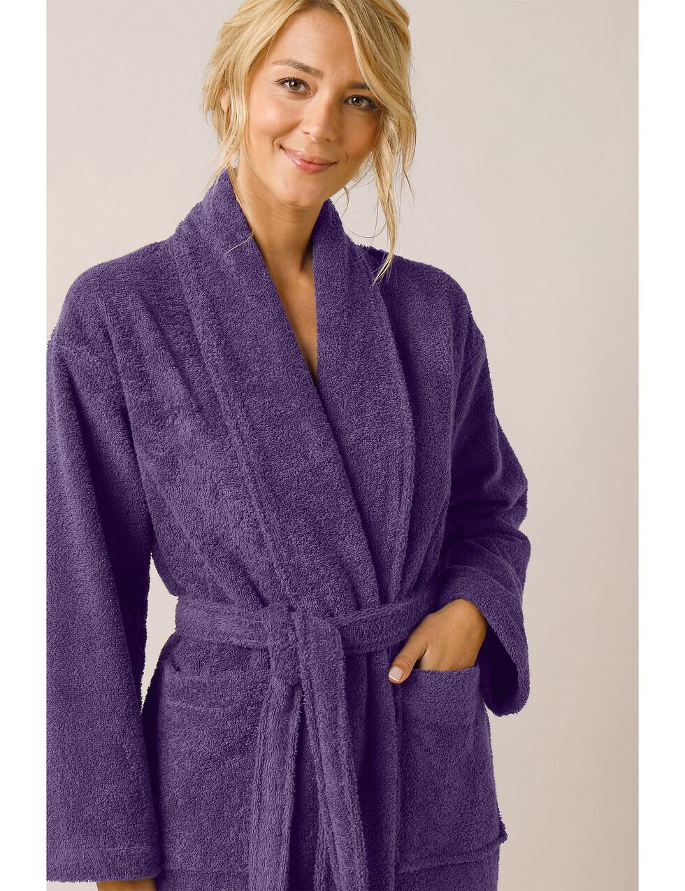 CTI 042123 Boîte Cadeau PSG Peignoir L Serviette Coton Bleu 44,5 x 33