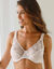 Soutien-gorge forme emboîtante en dentelle Limbara - avec armatures (écru)