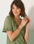 T-shirt broderie anglaise (kaki)