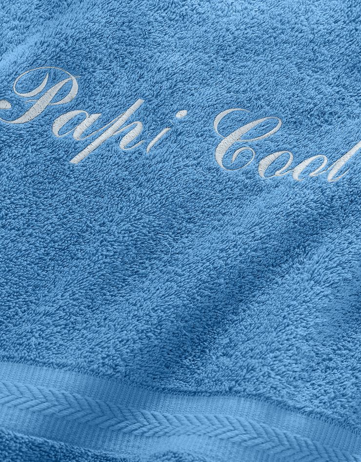 Serviette éponge personnalisable confort moelleux (bleu jean) Serviette éponge personnalisable confort moelleux (bleu jean)