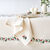 Serviette de table en coton brod&eacute; - lot de 3  (naturel)