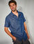 Chemise pressionnée manches courtes (stone)