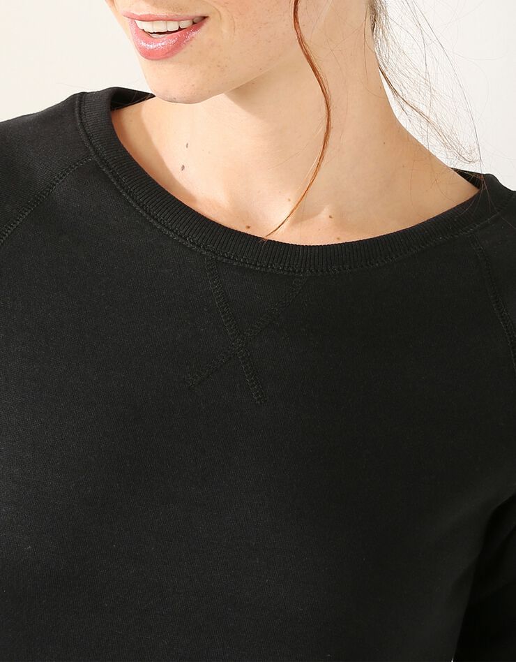 Sweat long molleton (noir) Sweat long molleton (noir)