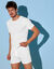 T-shirt sous-vêtement homme col rond - lot de 3 (blanc)