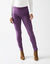 Jegging grande stature - taille élastiquée ultra confort (prune)