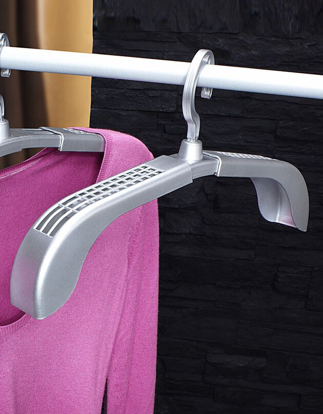 Cintre extensible - lot de 3 (gris) Cintre extensible - lot de 3 (gris)