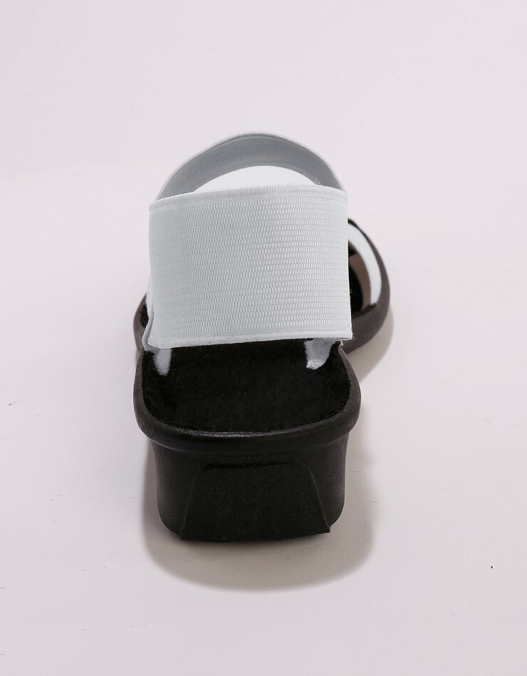 Sandales élastiquées (blanc)