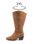 Bottes style santiags IRINA VARIO 2XL (taupe)