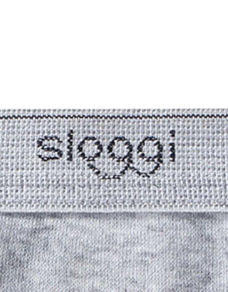 Slip fermé forme midi - lot de 3 (gris chiné) Slip fermé forme midi - lot de 3 (gris chiné)