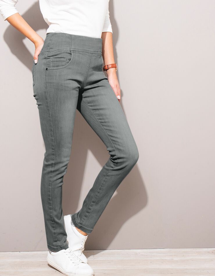 Jegging ventre plat ultra confort (gris) Jegging ventre plat ultra confort (gris)