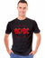 T-shirt AC/DC en coton biologique(**) (noir)