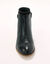 Boots plates en cuir (marine)