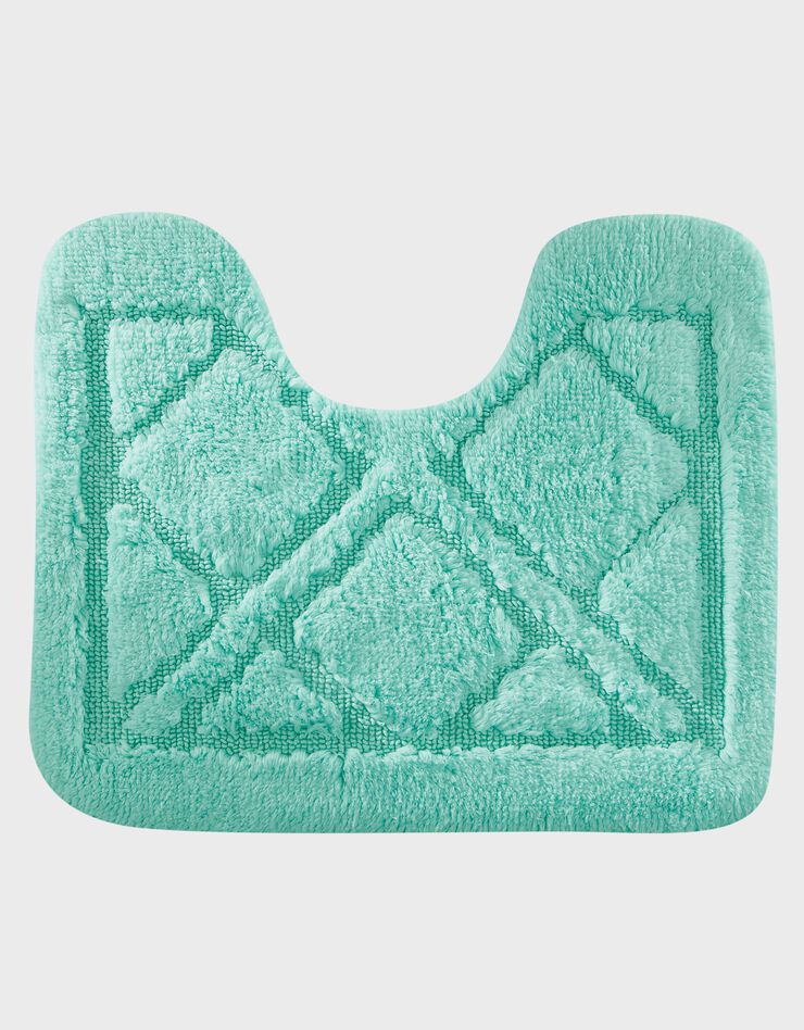 Tapis de bain losanges (menthe) Tapis de bain losanges (menthe)
