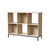 Etagère de rangement STOCKIES– 6 cases (naturel)