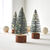Sapin lumineux &agrave; LED - lot de 3  (vert)