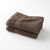Collection serviettes de bain unies 420 g/m2 confort moelleux (chocolat foncé)