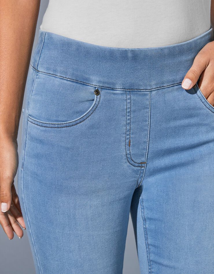 Corsaire fuselé ultra stretch, jean (bleached) Corsaire fuselé ultra stretch, jean (bleached)