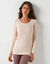 T-shirt manches longues chaleur seconde peau  (nude)