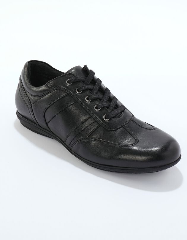 Derbies à lacets cuir (noir)
