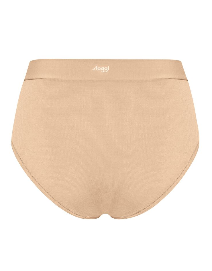 Culotte maxi taille unique extensible beige Go Allround - Lot de 2 (beige) Culotte maxi taille unique extensible beige Go Allround - Lot de 2 (beige)