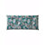 Long coussin déco coton imprimé tropical (vert)