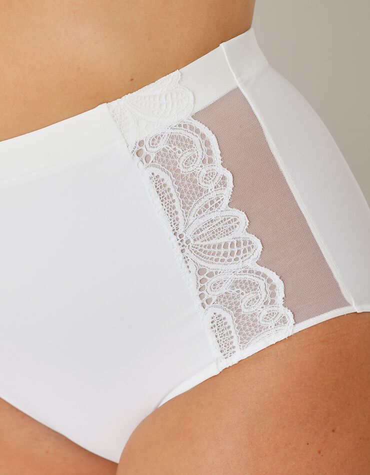 Culotte taille haute Allure (blanc)