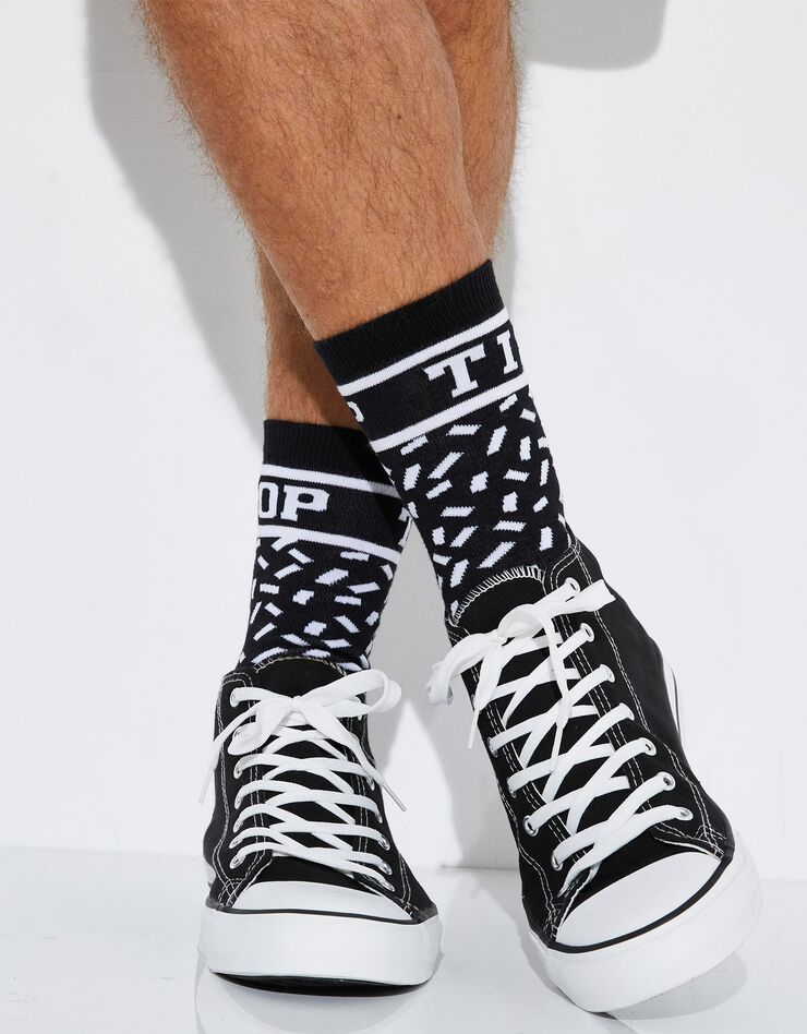 Tennis montantes homme collection Lulu la nantaise (noir) Tennis montantes homme collection Lulu la nantaise (noir)