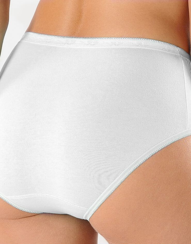 Culotte maxi dentelle - lot de 3 (blanc) Culotte maxi dentelle - lot de 3 (blanc)