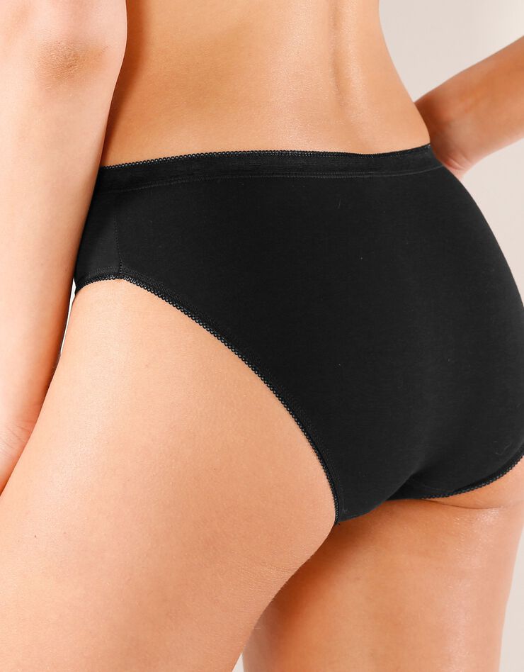 Culotte midi basique - lot de 3 (neutre) Culotte midi basique - lot de 3 (neutre)