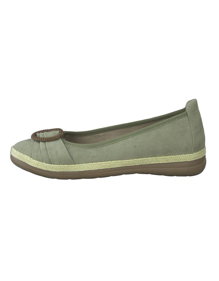 Ballerines plates - grande largeur (vert sauge) Ballerines plates - grande largeur (vert sauge)