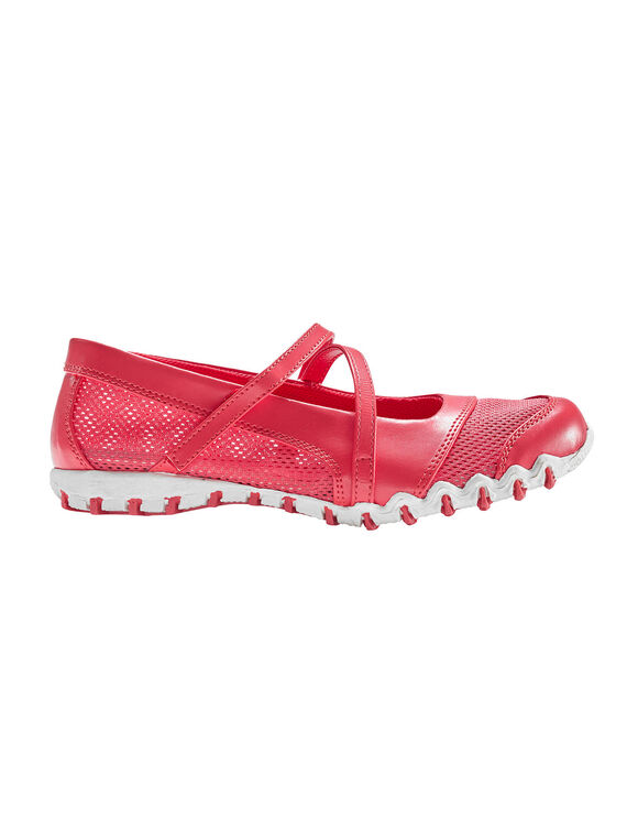 Ballerines de sport scratch&eacute;es ultra-souples (corail)