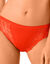 Culotte midi dentelle - lot de 3 (orange + bleu + bleu canard)