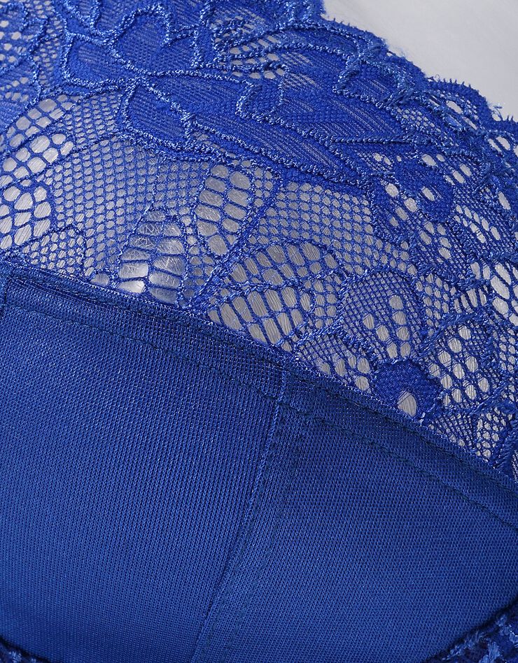 Soutien-gorge dentelle avec armatures Cerignola - lot de 2 (bleuet + gris)