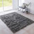 Tapis poils longs (gris)