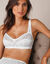 Soutien-gorge dentelle sans armatures Avila - lot de 2 (blanc + noir)