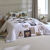 Linge de lit Chalet flanelle (blanc)
