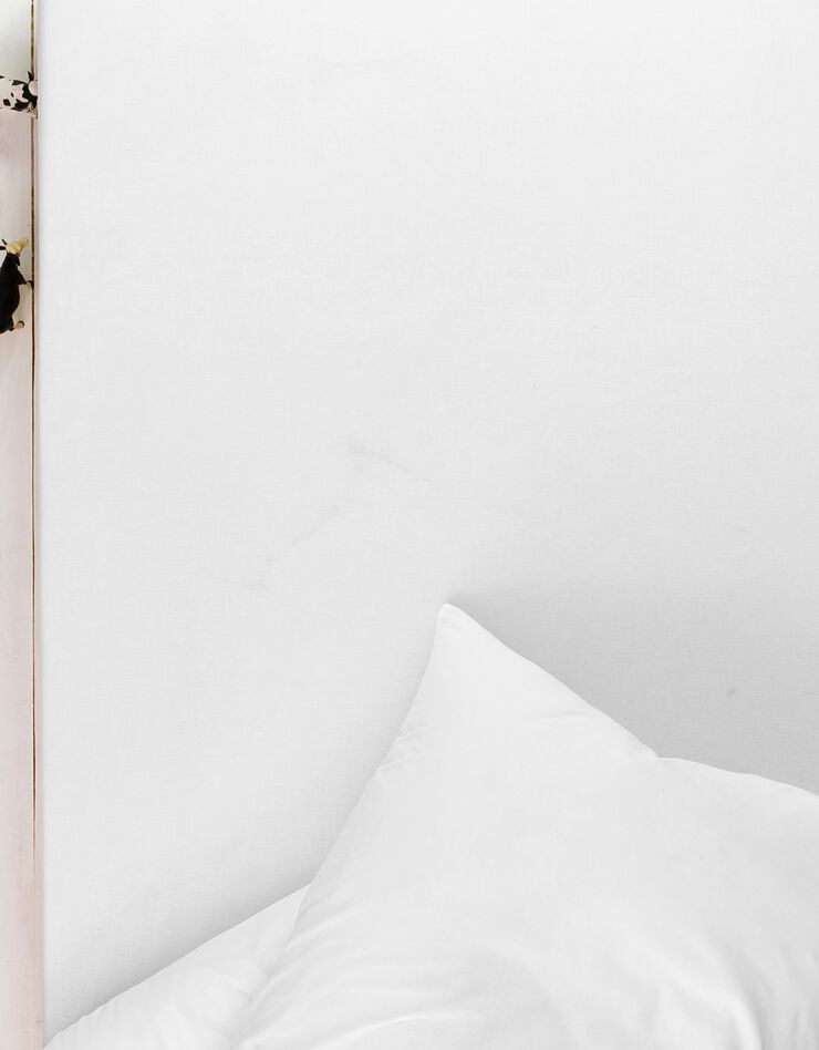 Linge de lit enfant - coton uni (blanc)